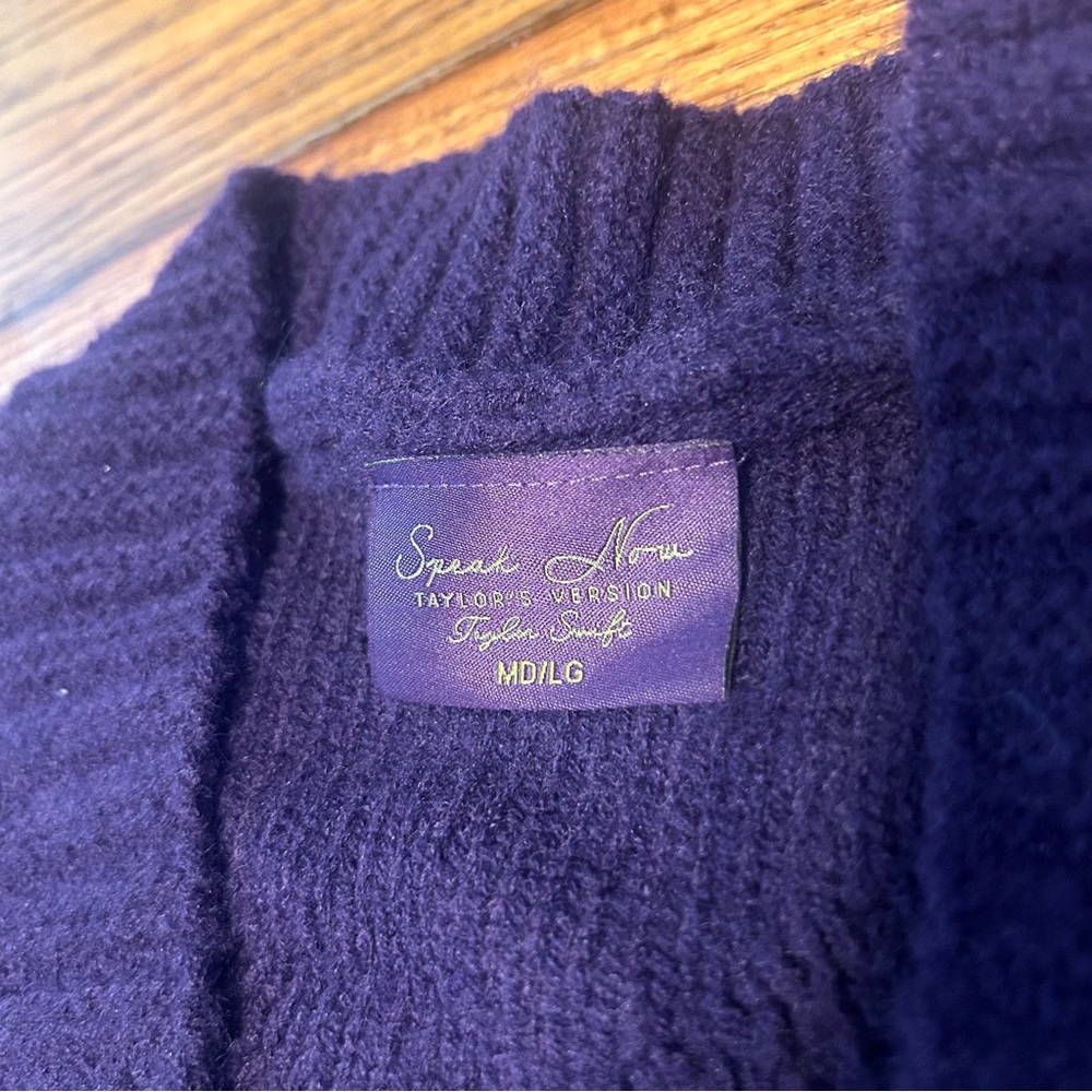 Taylor Swift Speak Now (Taylors Version) Cardigan - Picture 2 of 7